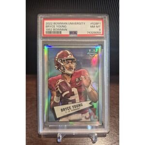 2022 Bowman University Chrome 1952 Bowman Bryce Young #52BF-1 (RC) Panthers